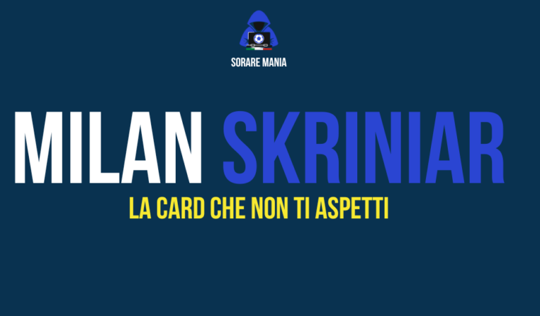 Milan Skriniar: prospettive di crescita della card su Sorare