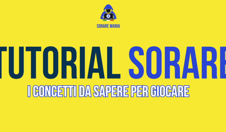 Tutorial Sorare Mania: i primi passi sulla piattaforma